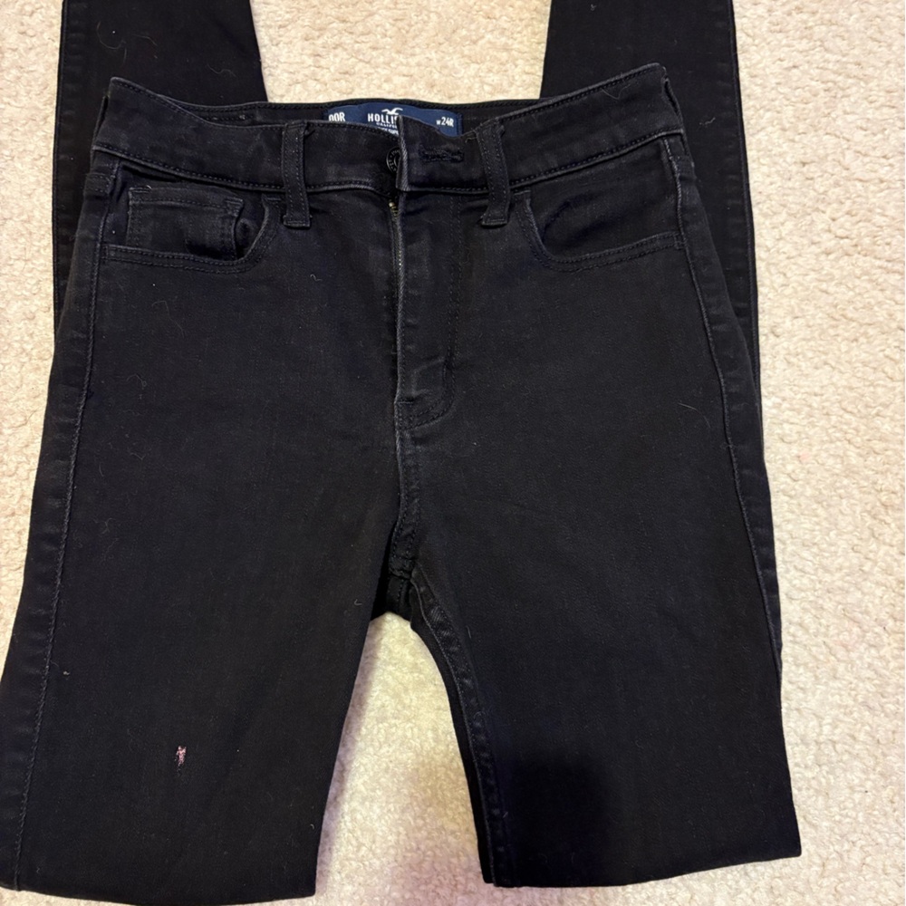 Hollister Women's Black Skinny Jeans